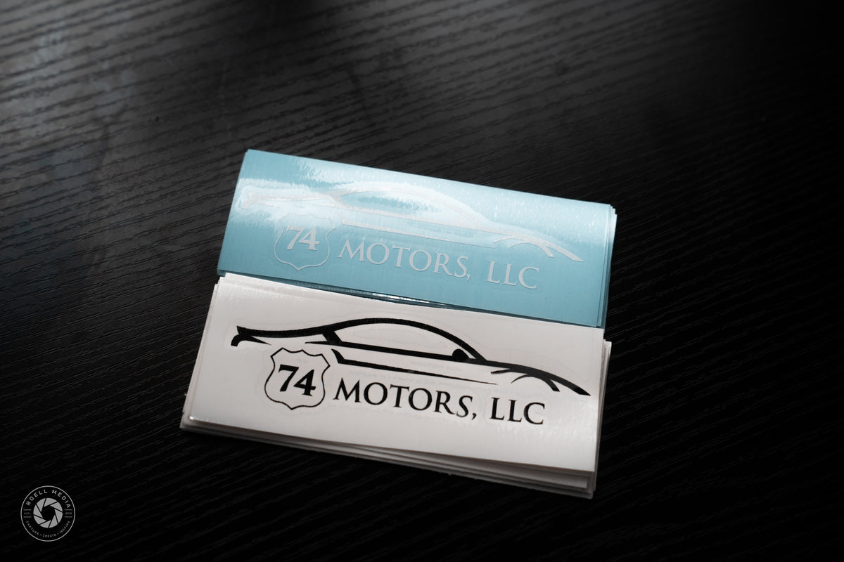 Custom Vinyl Die-Cut Stickers -- Up to 24''