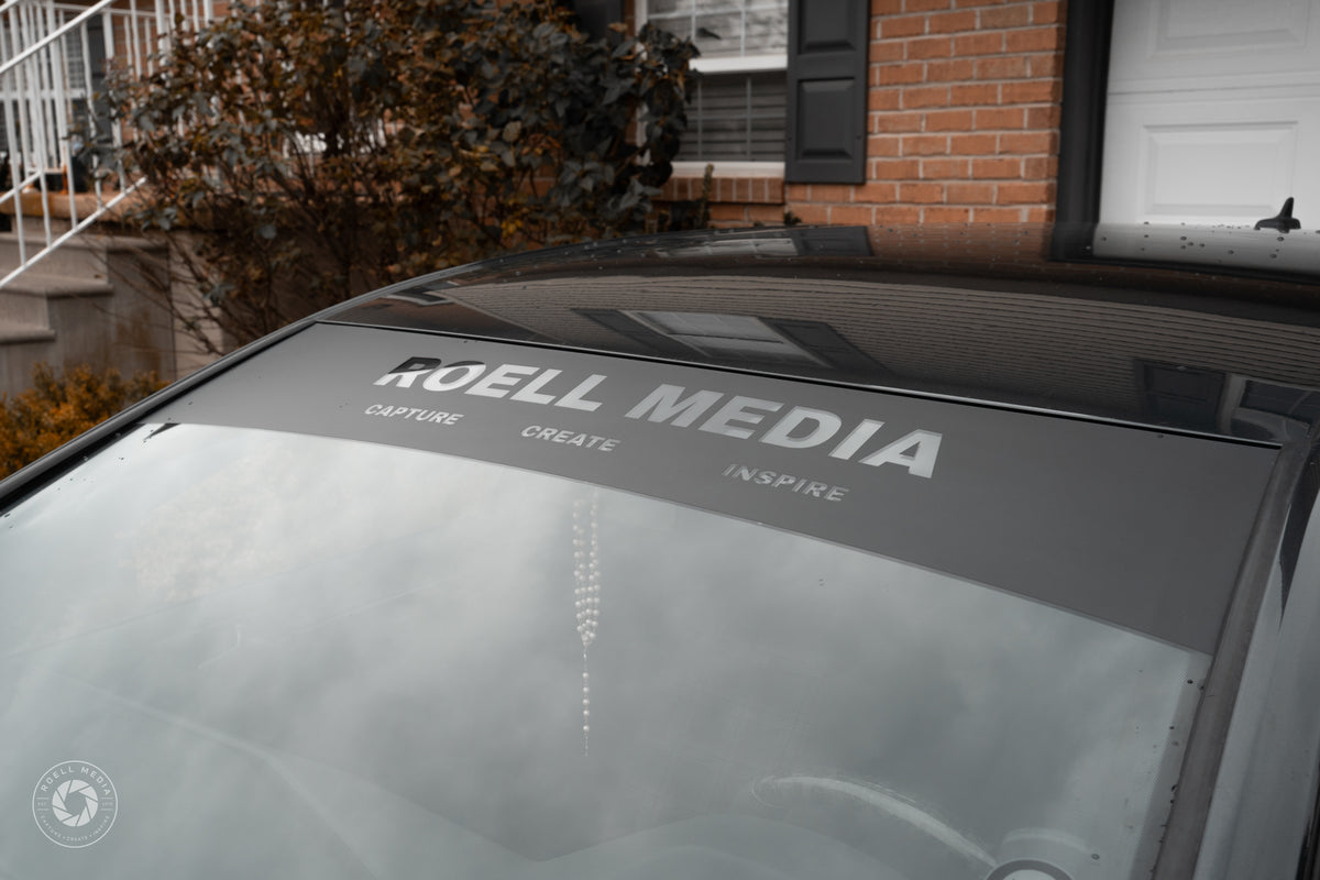 Roell Media Windshield Banner